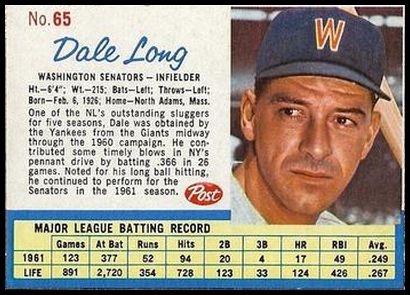 65 Dale Long